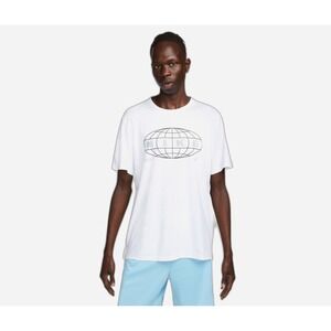 Nike Pro Dri-Fit T-Shirt Men's M White Hyper Dry Performance Sportswear Athletic